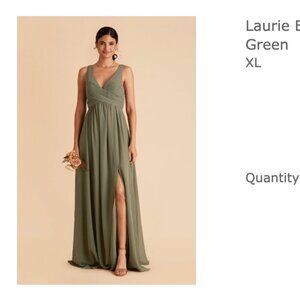 Birdy Grey Laurie Empire Dress - Moss Green